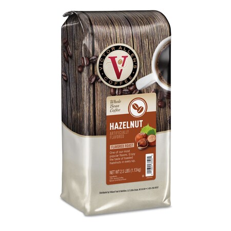 Victor Allen Hazelnut Whole Bean 2.5lb Bag FG017103